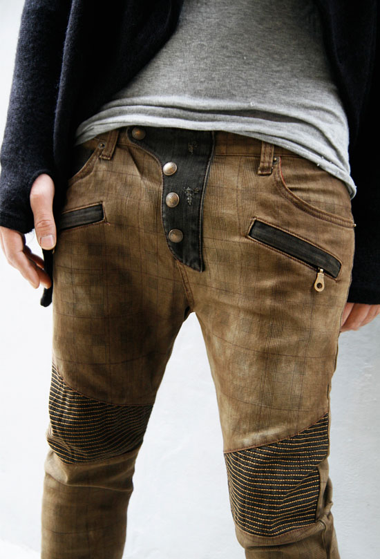 biker jeans men